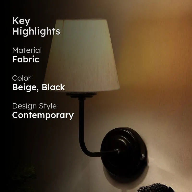 Biyox Fabric Wall Lamp media 2