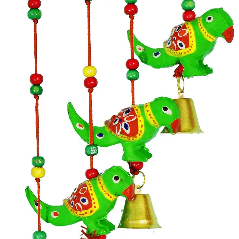 The Parrot Pod Painted Plastic Wall Accent media 4