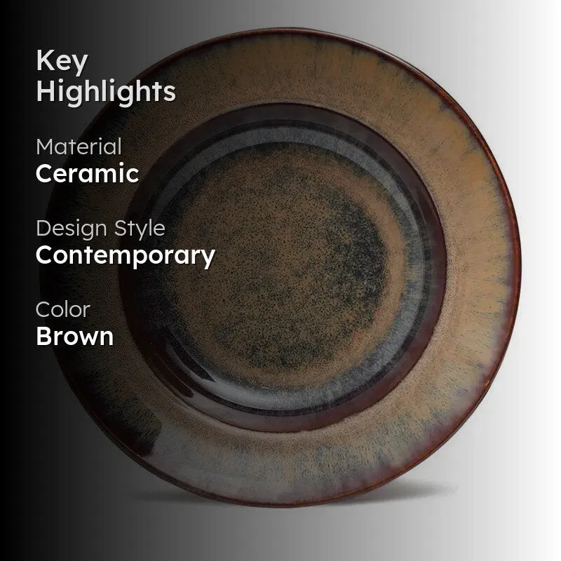 Sragen Glam Handmade Ceramic Platter media 2