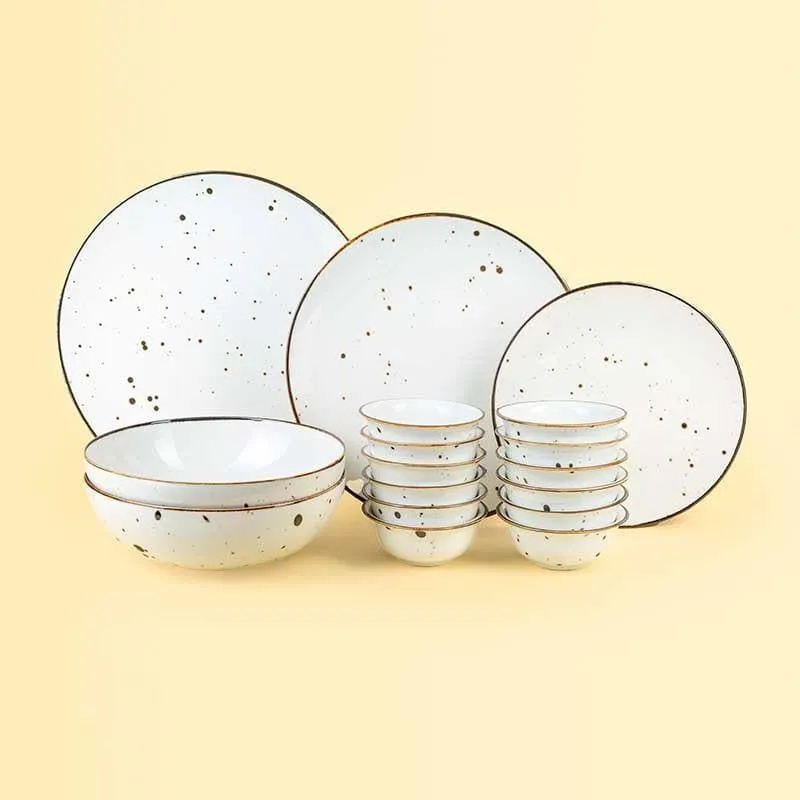 Mahogany Dinner Set - 27 Piece Set media 1