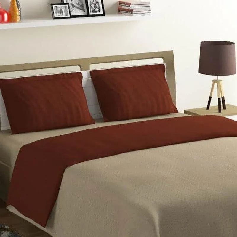 Swayam Dyuti Solid Cotton Bedsheet -160 TC media 3