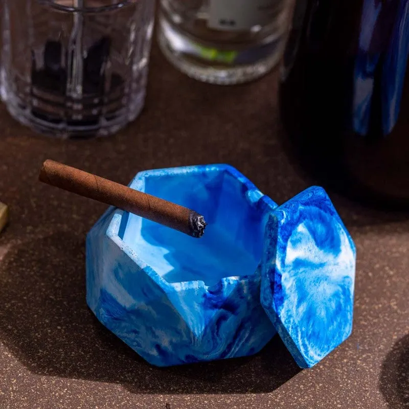 Zyric Ash Tray - Blue media 3