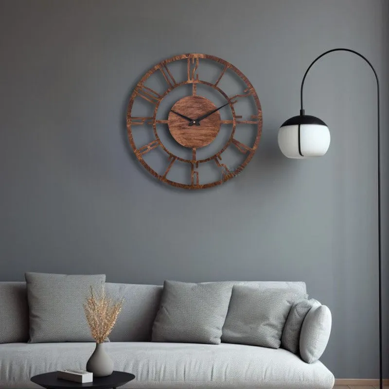 Motion Silent Wall Clock - Bronze media 1