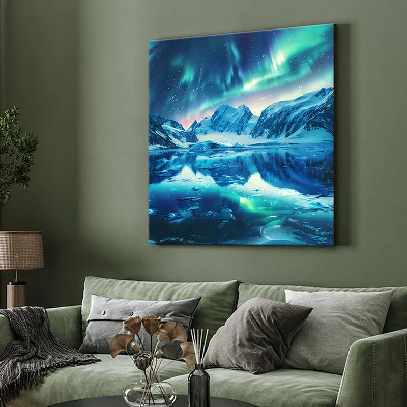 Polar Night Wall Painting media 4
