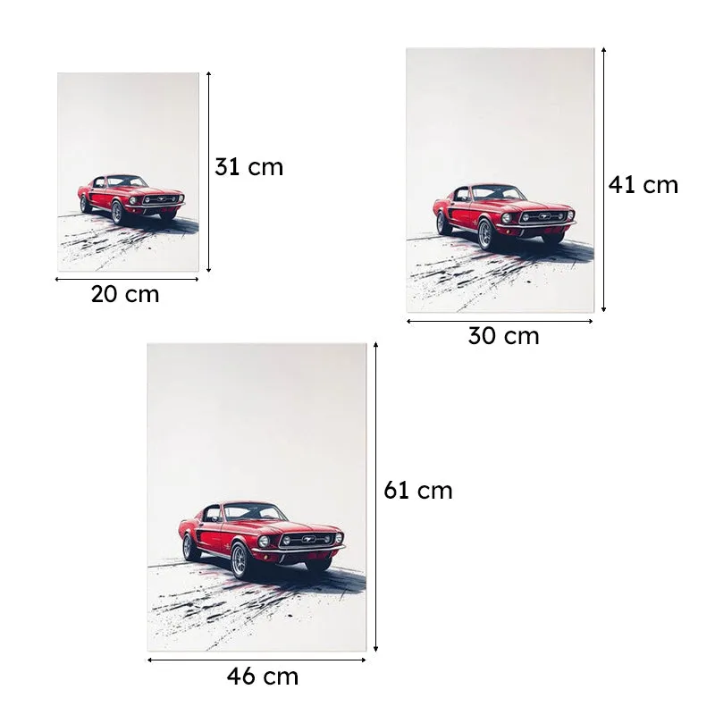 Red Race Wall Poster media 9