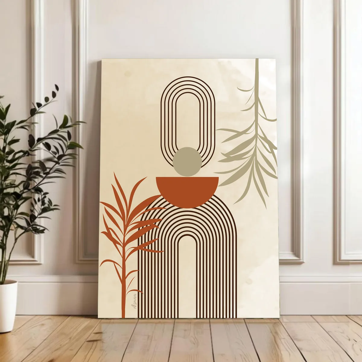 Archway Wall Painting media 4