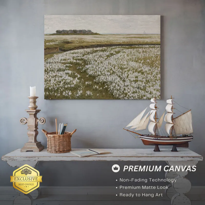 Path Of Flowers Wood Wall Art media 5