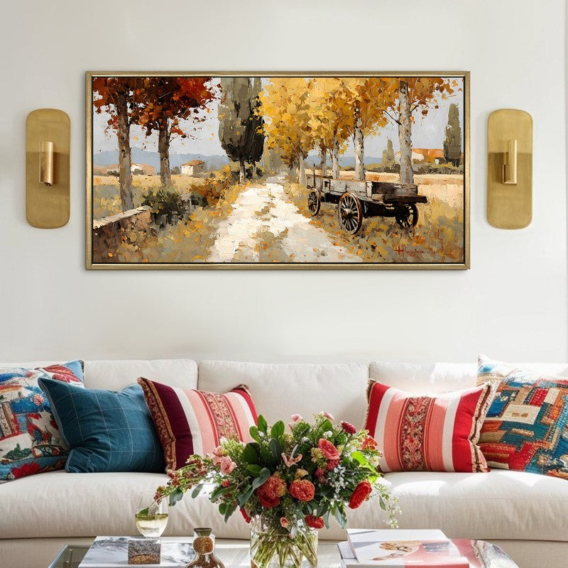 Mud Pathway Cottage Retreat Wall Art