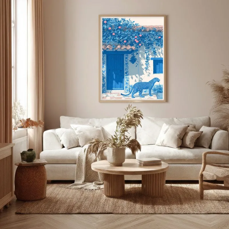 Zest Veranda Canvas Wall Painting - Brown Frame media 5