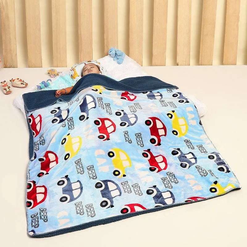 Monte Carlo Car Cuddle Kids Blanket - 500 GSM media 1