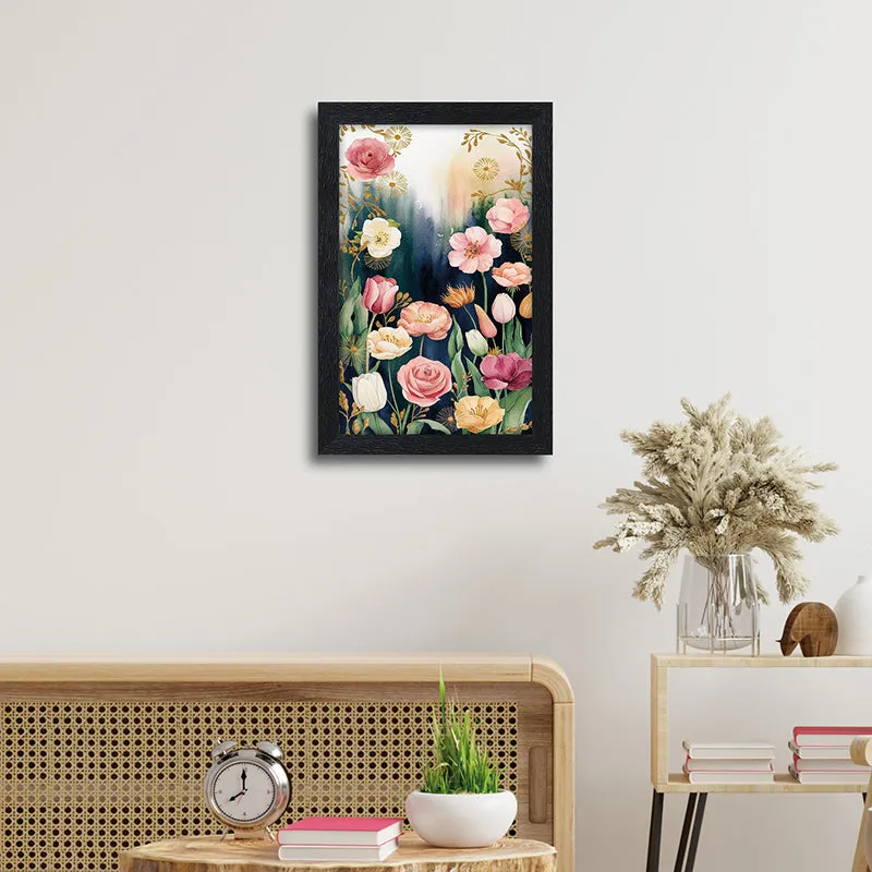 Pastel Garden Wall Painting media 1