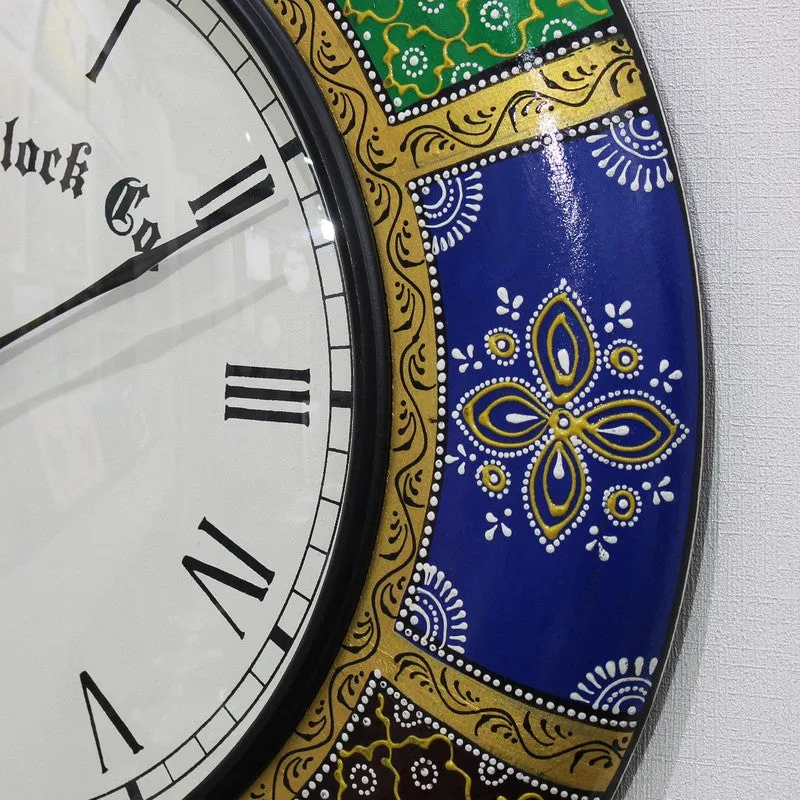 Aurex Brass Analog Wall Clock media 8