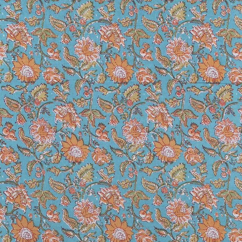 Jahnvi Printed Cushion Cover (Sea Green) - Set Of Two - 4