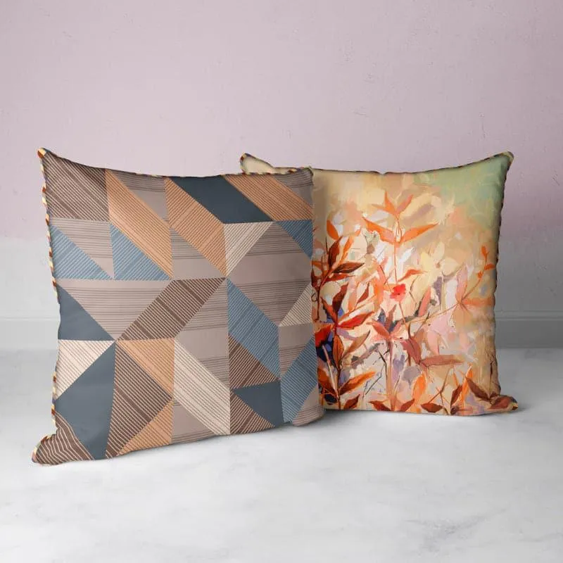Dalziel AkumaReversible Cushion Cover - Set Of Two media 1