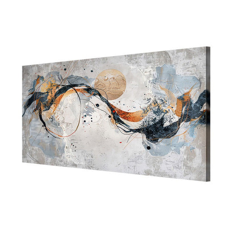 Abstract Movement Wall Painting media 5