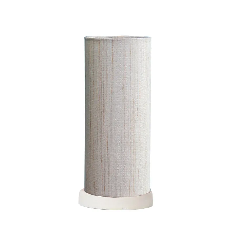 Esto Tower Wooden Table Lamp - Grey,White media 4
