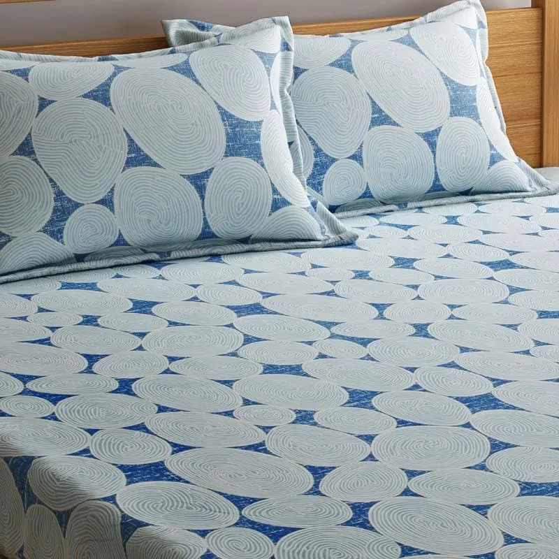 Alora Asta Microfiber Bedsheet - 210 GSM media 4