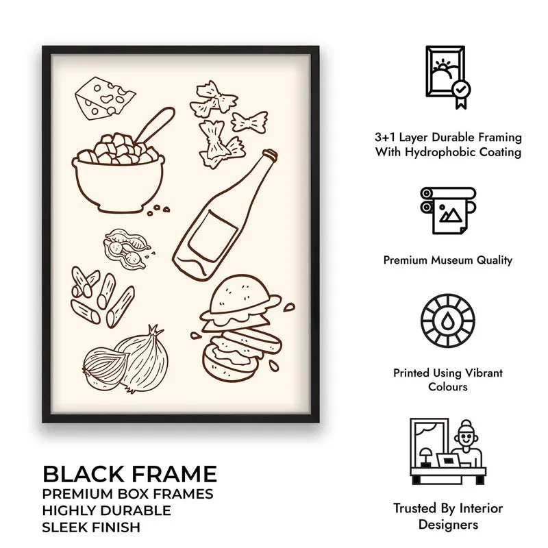 Soft Serve Archival Canvas Wall Art - Black media 10