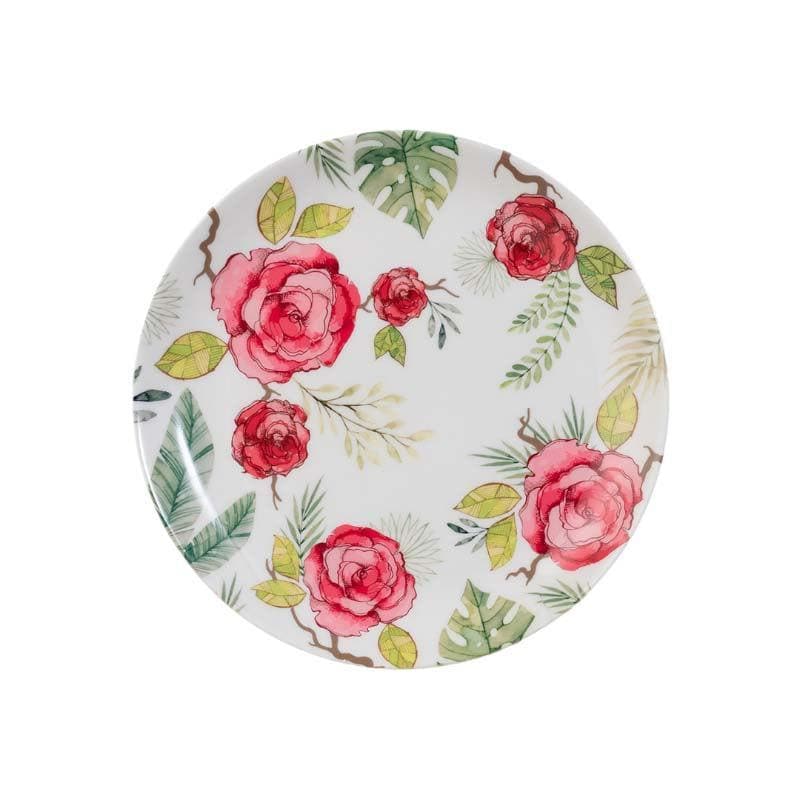 Misty Morning Roses Bone China Wall Plate media 5