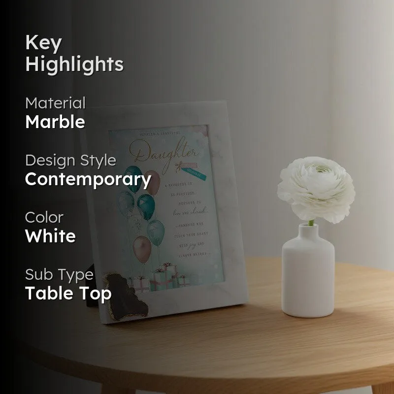 Opulent Moments Marble Photo Frame media 2