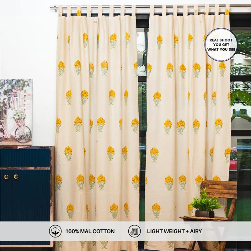 Urban Space Bouquet Curtain - Set Of Two media 3