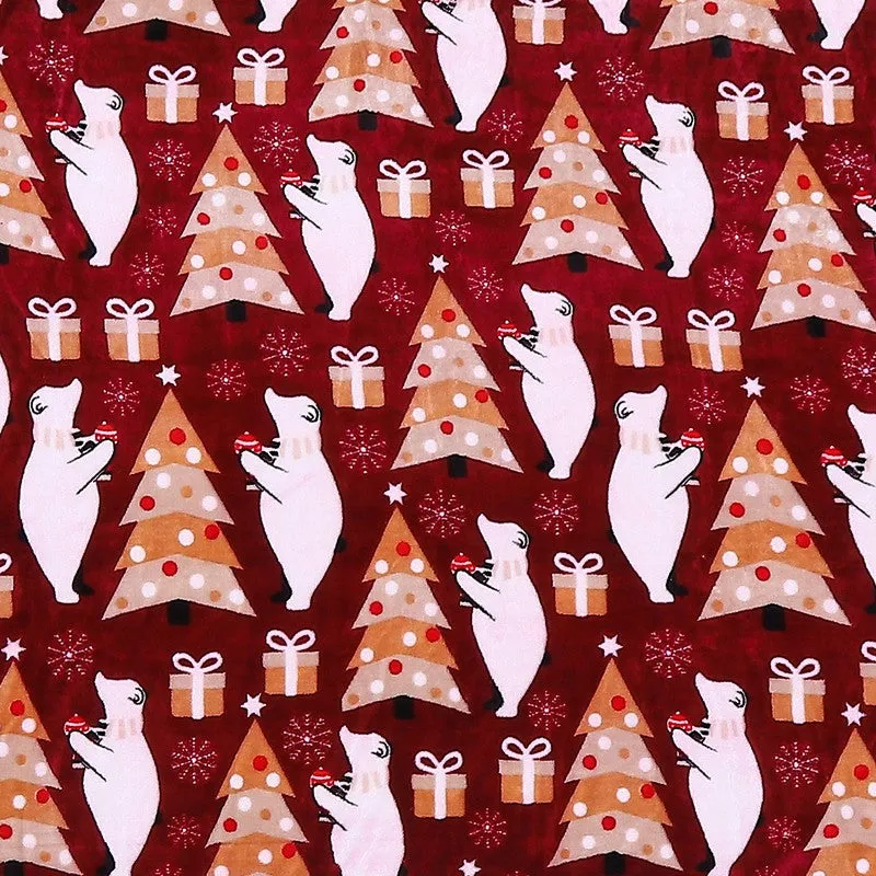 Monte Carlo Whimsical Winter Wrap Kids Blanket - 300 GSM media 4