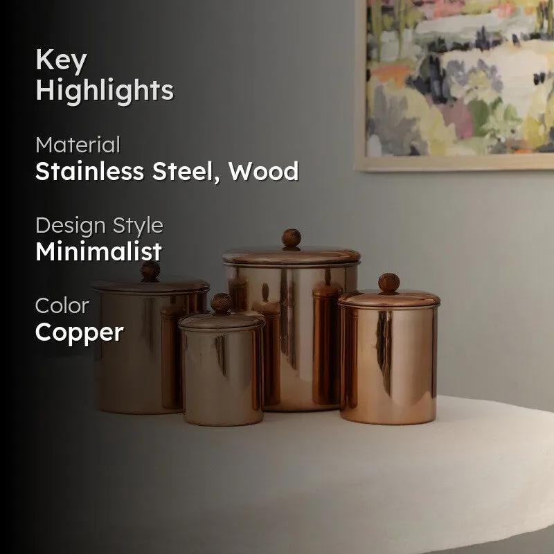 Savory Safe Container (Copper) - Set of Four media 2