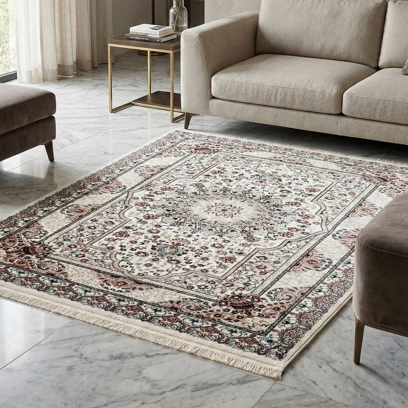 Kashvion Art Silk Carpet - 4 x 6 ft