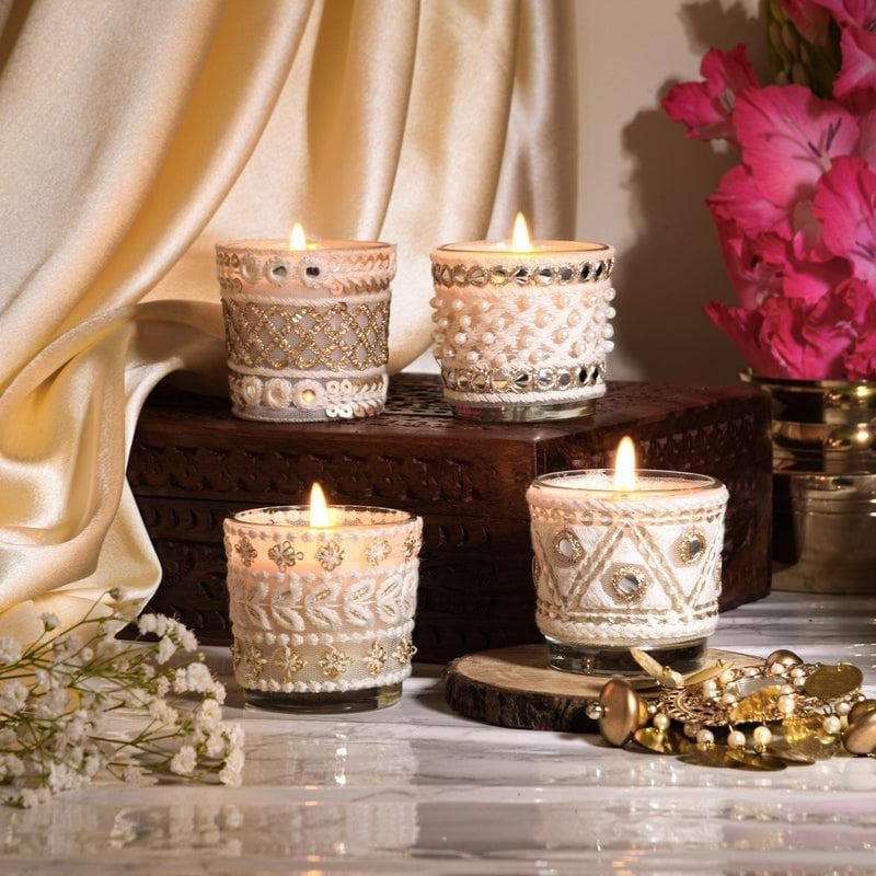 Ibaadat - Set of 4 Scented Votive Candles media 3