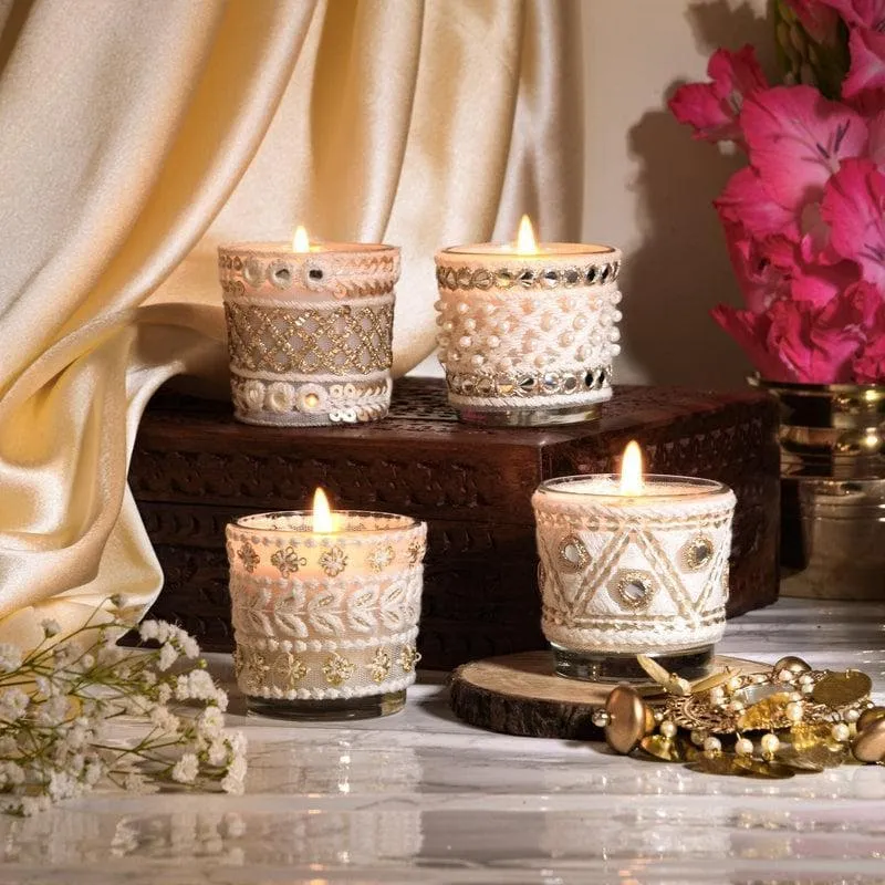 Ibaadat - Set of 4 Scented Votive Candles media 3