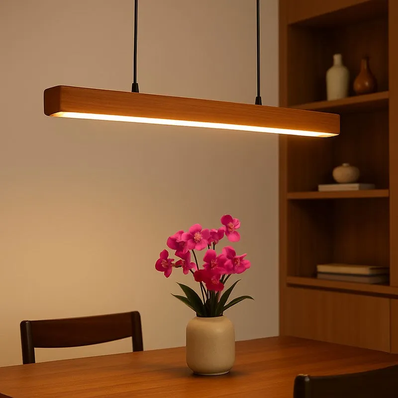 Oak Line Aluminum Ceiling Lamp media 4