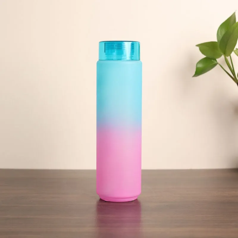 FrostHue Blue Clear PET Bottle - 1000 mL media 1