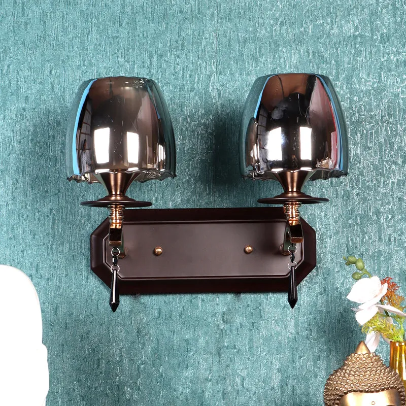 Onyxa II Iron Wall Lamp - Black media 3