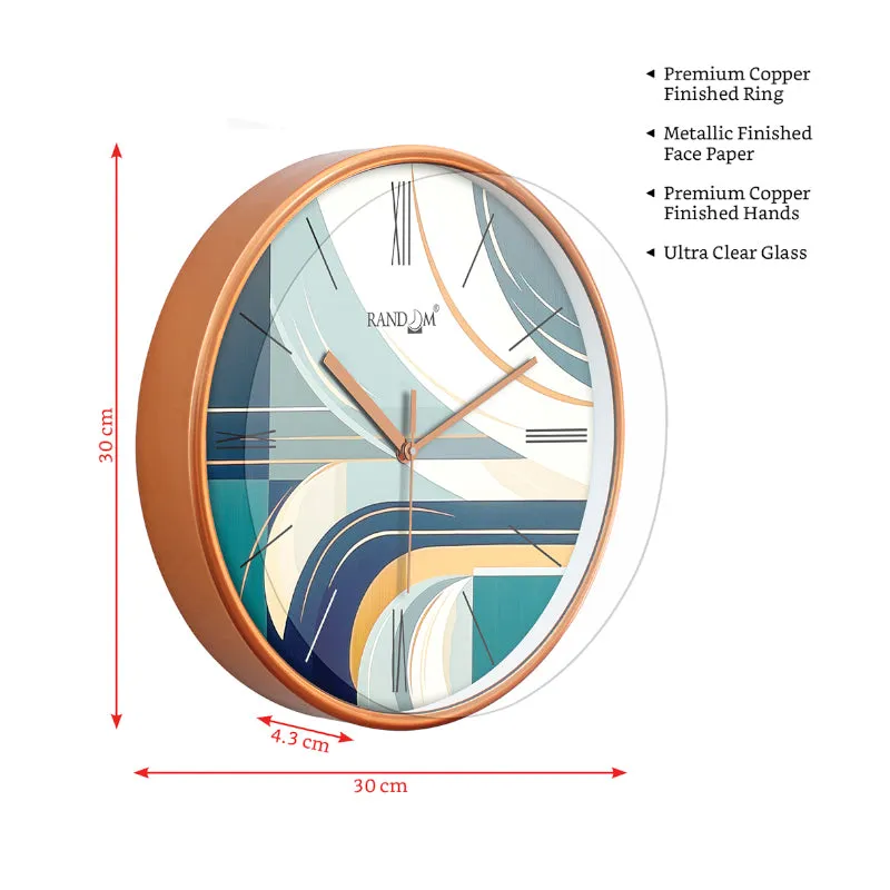 Hemo Abstract Wall Clock media 5