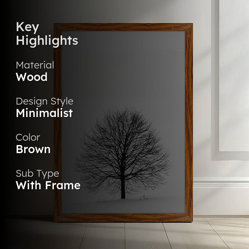 Tyce Wooden Photo Frame - Brown media 2