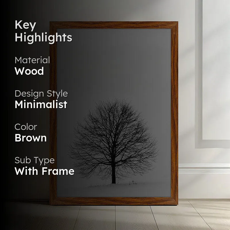 Tyce Wooden Photo Frame - Brown media 2
