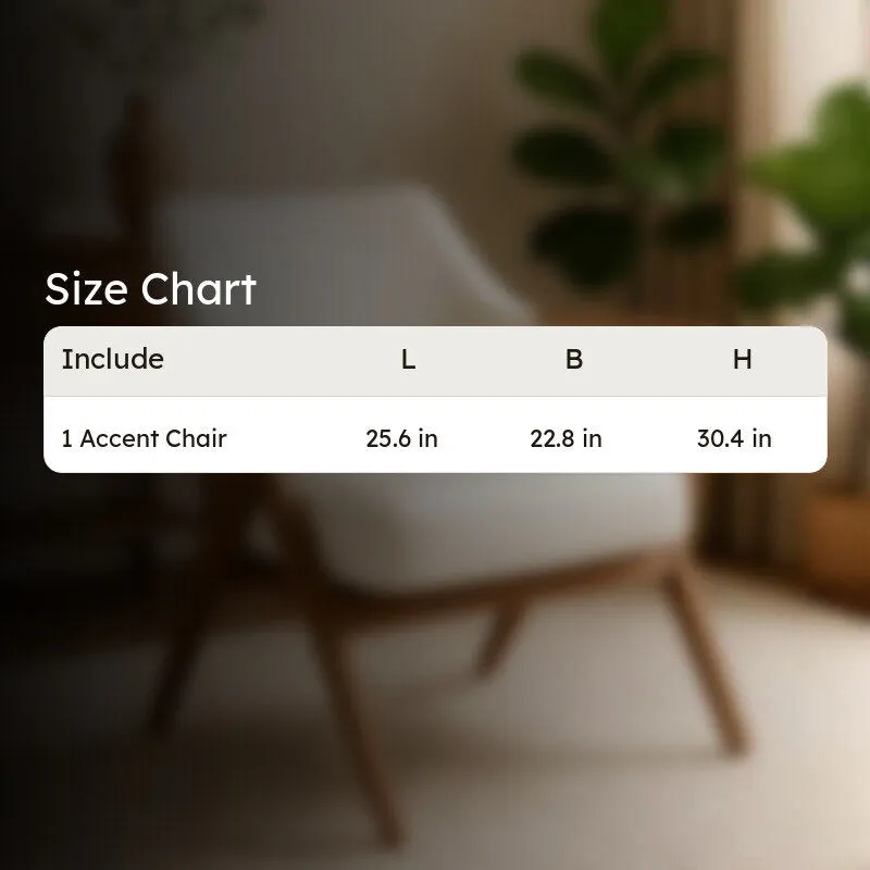 Steve Accent Chair - White media 9