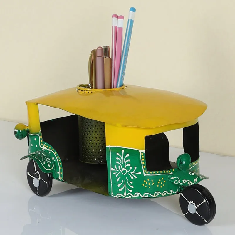 Desi Auto Stationary Stand - Green & Yellow media 3