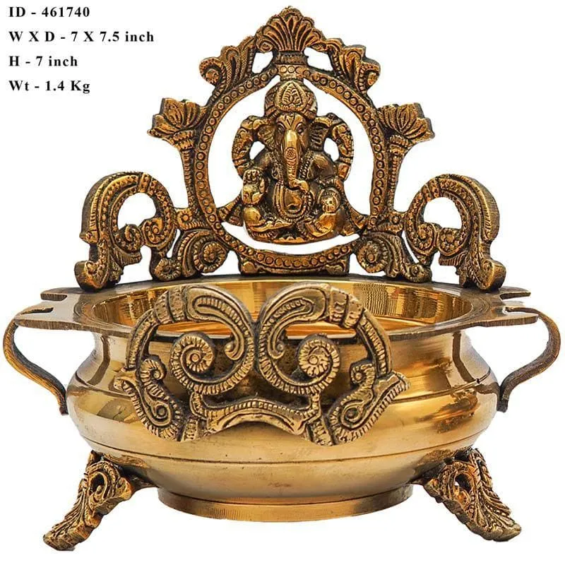 Ornate Brass Urali media 7