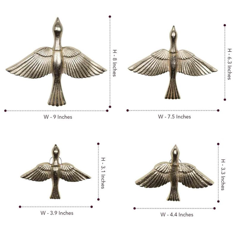 Freedom Flight Bird Metal Wall Accent - Set Of Four media 6