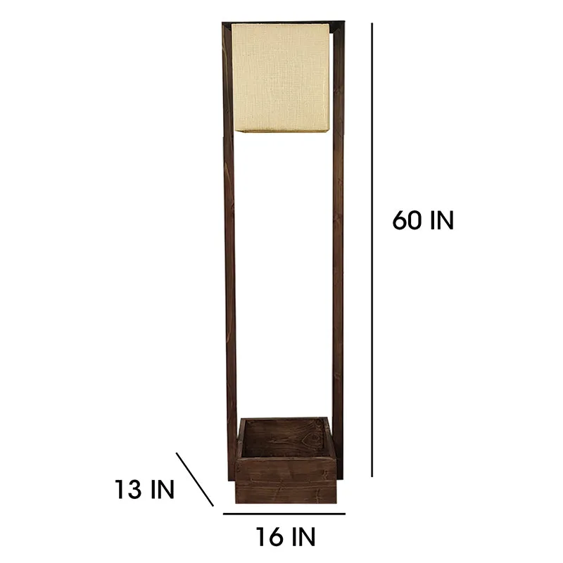 Yugen Floor Lamp With Shelf media 6