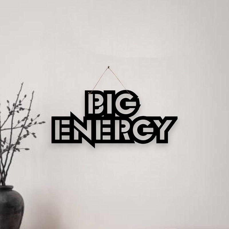 Big Energy Mild Steel Wall Accent