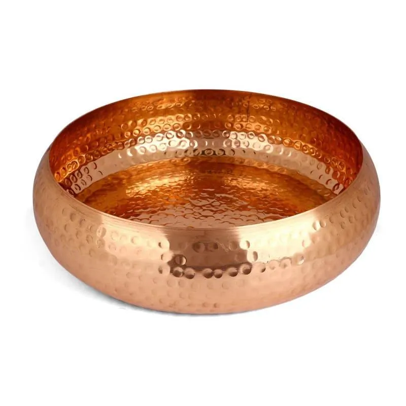 Alluring Hammered Copper Urli media 4