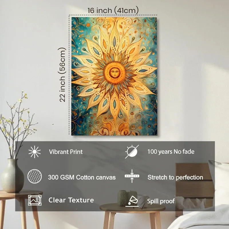 Surya Ethnic Canvas Wall Art media 9