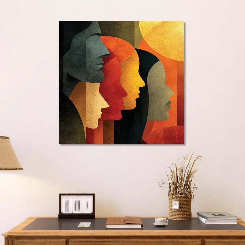 Formed Face Canvas Wall Art media 3