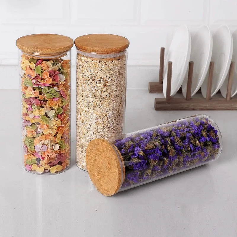 Pure Keep Glass Jar (1400 mL Each) - Set Of Three media 4