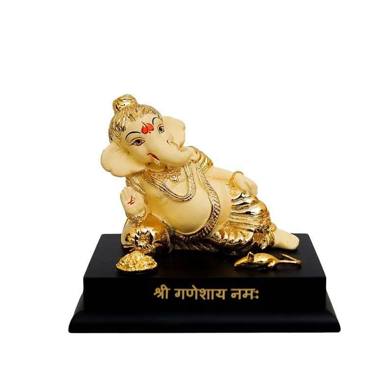 Sleeping Baby Ganesha Murti media 4