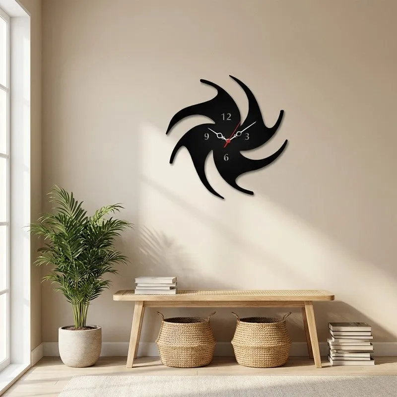 Hurrica MDF Wall Clock media 1