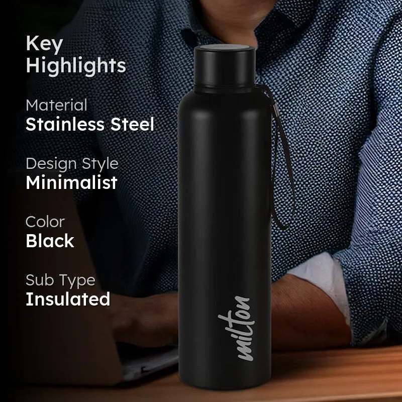 Milton Noir Vacuum Insulated Bottle - 1050 mL media 2