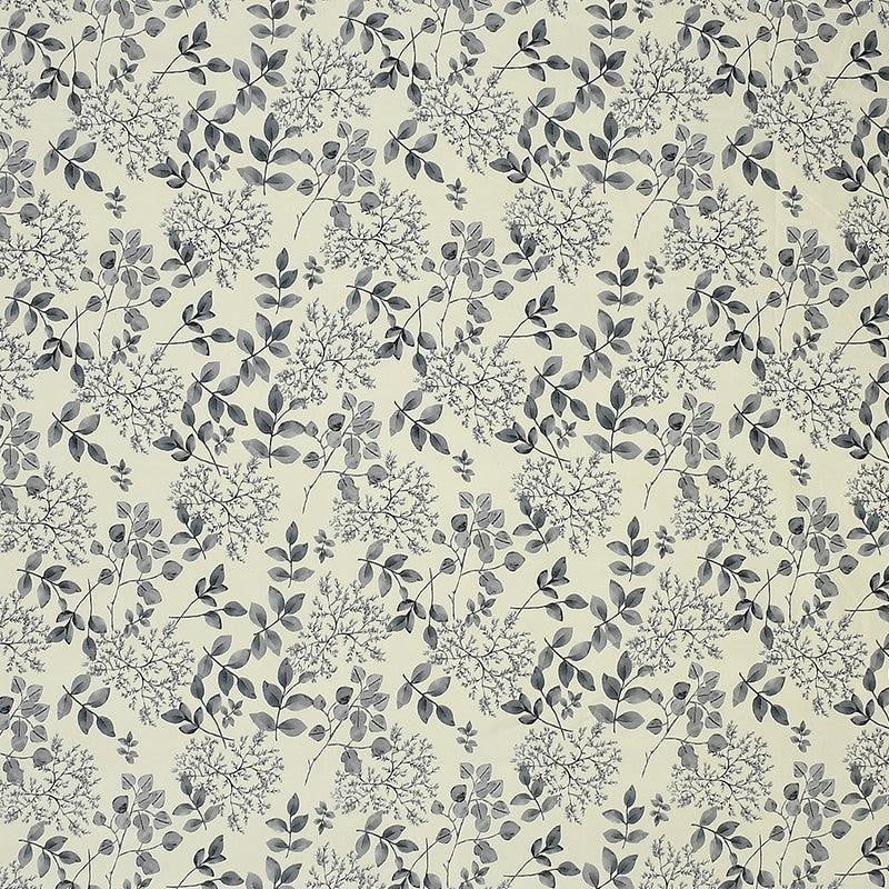 Frezya Floral Microfiber Bedsheet (Grey) - 130 GSM media 4